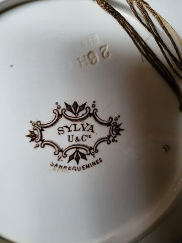 sat za zid: Tanjir SILVA za na zid 1880 do 1900ta. g.Francuska. Sve o tanjiru na — 9