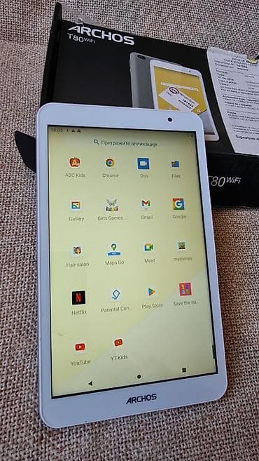 zvučnici: ARCHOS T80 WiFi tablet - Ekran: 8 inča (IPS), format pogodan za — 7