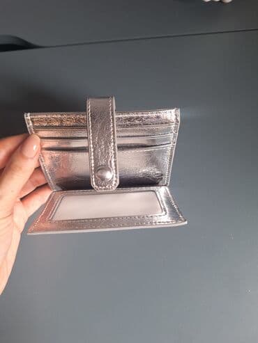 srebrni prsten verenicki: Držač za kartice, Materijal: Veštačka koža — 2