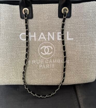 Torbe: Ceger, Chanel, Materijal: Platno — 3