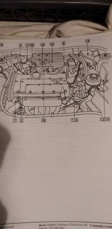 test iz engleskog za 3 razred: Tehnicko uputstvo za Opel A4 format, eng — 3