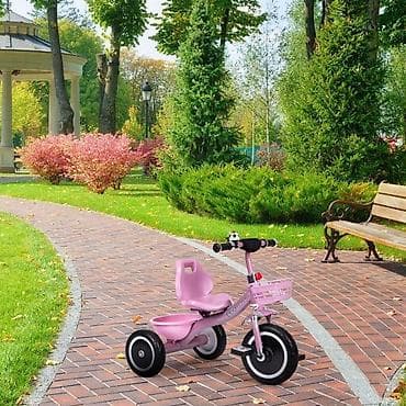 poni za skakanje: Tricikl sa korpom ECOTOYS – WQL-1999 PINK-250 Roze dečiji tricikl sa — 3