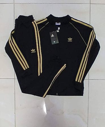 Sweatsuit Sets: Trenerke komplet gornji deo sa rajsferšlusom i donji deo sa lastišem — 7