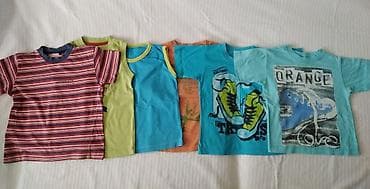 Majice za dečake
Veličina 4 god
Cena za sve 500 din fiksno sniženo na lalafo.rs Majice za dečake
Veličina 4 god
Cena za sve 500 din fiksno sniženo