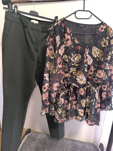 zara helanke sa prorezom: 2XL (EU 44), Regular rise, Other type — 4