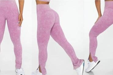 push up helanke novi sad: S (EU 36), Polyester, color - Pink, Single-colored — 1