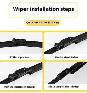 Vodeni transport: Set metlica brisača za Peugeot 2008 (2013–2018) – 3 kom - — 4