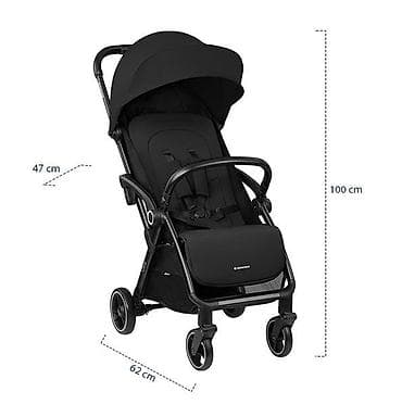 crne maksi haljine: KIKKA BOO Ciela – kolica sa automatskim sklapanjem (Autofolding) — 7