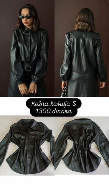 zara bluze 2022: Zara, S (EU 36), Jednobojni, bоја - Crna — 1