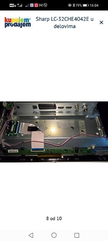 tv: Sharp LC-32CHE4042E – delovi Rastavljen LCD TV Sharp LC-32CHE4042E — 8
