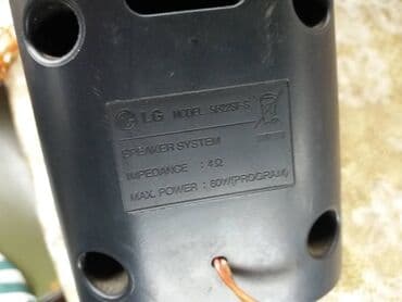 Zvučnici i stereo sistemi: LG 6340= 15 sat. 50w; 6 oma; 8e/komad. -ispravni zvucnici sa — 3