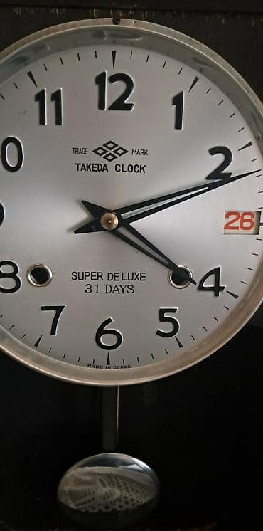 tv komode forma ideale: Zidni mehanički sat Takeda Clock – Super De Luxe 31 Days - Klasični — 2