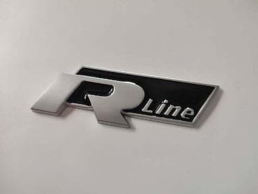 trofrtaljke cena: NATPIS R-LINE MAT SIVI ZA VOLKSWAGEN GOLF, POLO, SCIROCCO | — 2