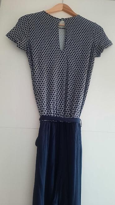 plavi blejzer: Ženski kombinezon – mornarsko plava donja polovina i gornji deo s — 4