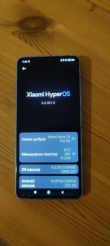 mobilni telefoni sa tastaturom: Redmi Note 13 Pro 5G 12/512telefon samo proban malte ne nov bez — 3
