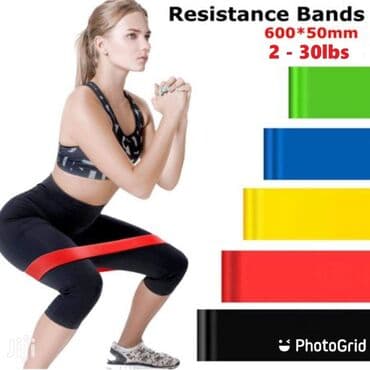 gitare za decu pocetnike: Cena 950 din Set od pet elastičnih traka za jogu, fitnes I aerobik — 3