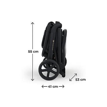 Kolica za bebe: Kinderkraft kolica NUBI 3 MIDNIGHT BLACK (SKU: KSNUBI03BLK) Opis: - — 5