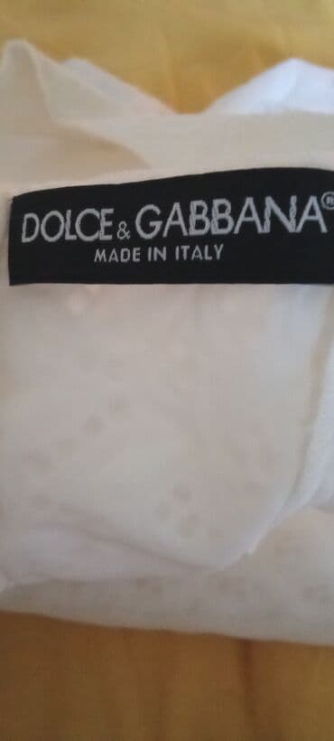 deda mraz iznajmljivanje deda mraza i kostima deda mraza београд – слике: Dolce & Gabbana M (EU 38), bоја - Bela, Na bretele — 3