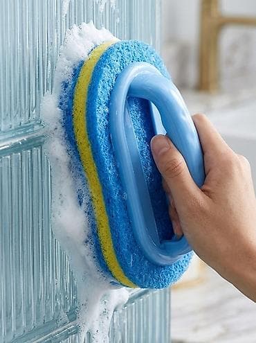 Ručna četka/sundjer za čišćenje sa ergonomskom drškom - Višenamenski