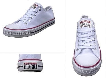 Converse Chuck Taylor All Star – bele niske patike - Klasičan