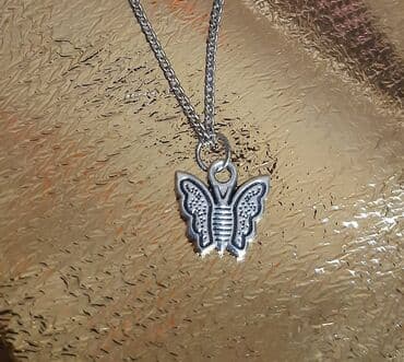 adidas samba srebrne: Pendant necklace, Material: Stainless steel — 20