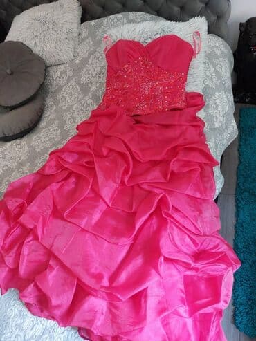 haljine c a: Color - Pink, Evening, Without sleeves — 1
