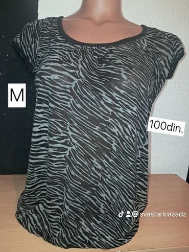 Women's Clothing: Ženske majice – više modela - Model 1 (S): bela gornja zona, ispod — 10