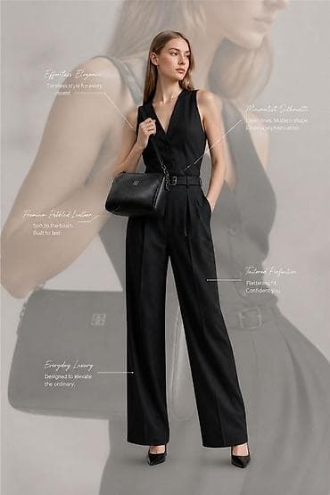 privezak ljubav vera nada: Crna kožna torba sa teksturom – minimalistički dizajn - Materijal — 3