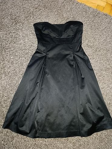 Haljine: MEXX elegantna crna haljina - Model: strapless/korset kroj sa — 2