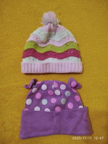 svetlo plavi kaput: Kapa, Za devojčice, bоја - Roze — 2