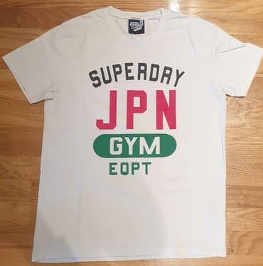 diskver majice cena: SuperDry - super dry sport bela muška majica. Piše L velicina. Pazuh — 1