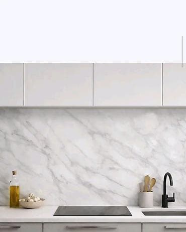 Građevinarstvo i remont: Mramorne dekorativne ploče za kuhinjski zid (backsplash) i radne — 4