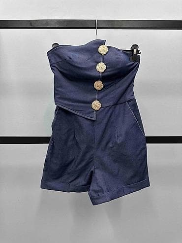 ✅Denim kratki kombinezon bez bretela
✅3200 din — 2