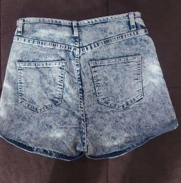 kozne helanke h m: S (EU 36), Jeans, color - Light blue, Single-colored — 2