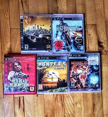 lovci na begunce: Sony PlayStation 3 Slim konzola – komplet set U paketu: - PS3 Slim — 2