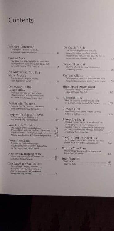 knjiga za mame: Knjiga: Porsche Cayenne, 2002. god. ISBN 3-7688-1403-3, veliki — 3
