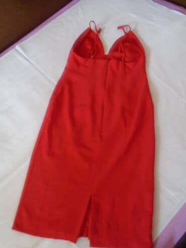 otkup odece: H&M M (EU 38), color - Red, Cocktail, With the straps — 3