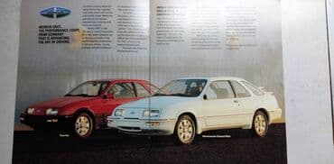 minecraft story mode: Prospekt Merkur XR4Ti(Ford Siera). 30 cm. 1986,8 strana ocuvan.Imam i — 2