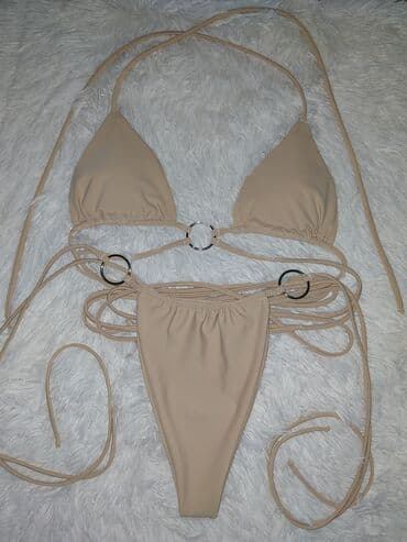 Ski suits: S, Lycra, color - Beige — 2