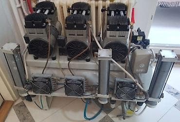 polovne velike brusilice: Kompresor 4kW trofazni indutrijski (sa 3 motora) Kompresor je — 1