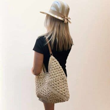 torba coco chanel: Beach bag, Handmade — 17