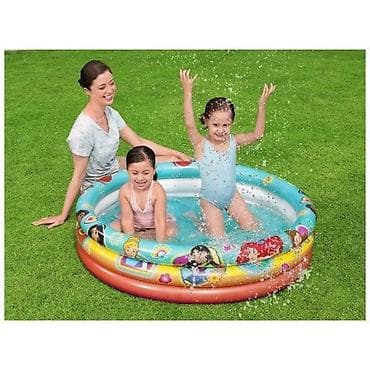 namestaj za dvoriste i bastu: BAZEN PRINCESS 200L 122x30 cm – naduvavajući dečji bazen sa motivima — 2
