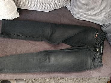 dd step obuca: Ženske farmerke – tamno siva/ugljen siva sa blagim ispranim efektom — 1