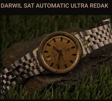 sat darwil 17 rubis cena: Darwil Automatic “Gold Spring” 25 – švajcarski ručni sat - Mehanički — 4