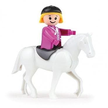 Toy Trucks: LENA Kamion 869909-60 – TRUXX Pink kamion sa figurom i konjem Opis: - — 3