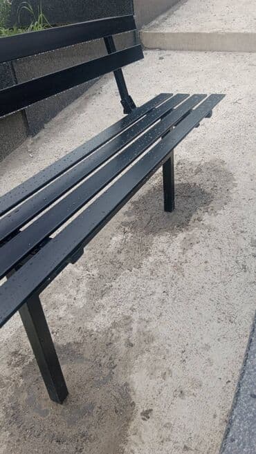 forma ideale ugaone garniture sa zicanim jezgrom: Bench, Metal, color - Black, New — 10