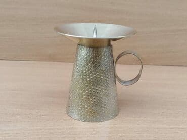 Houseplants: Candlestick, color - Gold, Used — 1