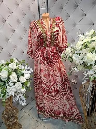 quinny buzz 3: Boho duga haljina sa etno printom - Model: duga haljina lepršavog — 2