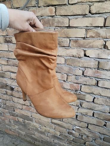 tamaris cizme: Pliśane čizme, br. 38 - Materijal: mekana plišana eko-semir velur — 5