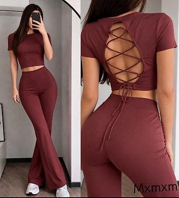 ps kombinezoni 2022: ✅Dvoset ženske garderobe sa kratkom majicom i pantalonicama visokog — 1